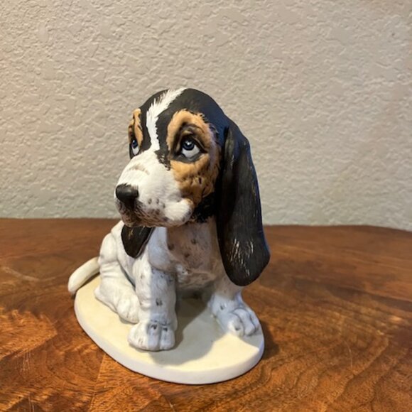 Porcelain Beagle Figurine Masterpiece by Homco Vintage‎ 1983 Mexico - Picture 2 of 5